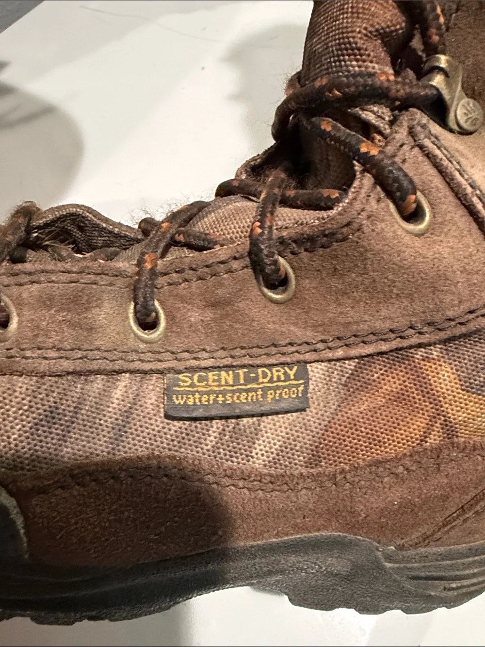 LaCrosse Brown Camo Tall Lace-Up Hunting /snake boots